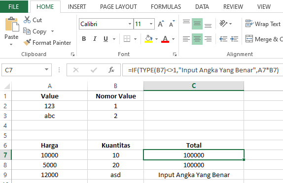 FUNGSI INFORMASI PADA EXCEL (part 4)